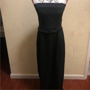 Armani Collezioni Black Strapless Gown size 12 Black